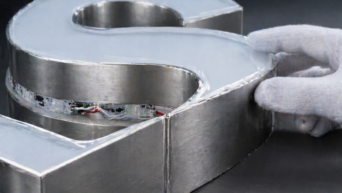 Signage Quality Details Close Up