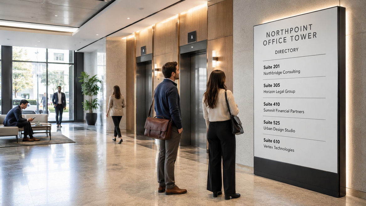 Business Directory Lobby Overview