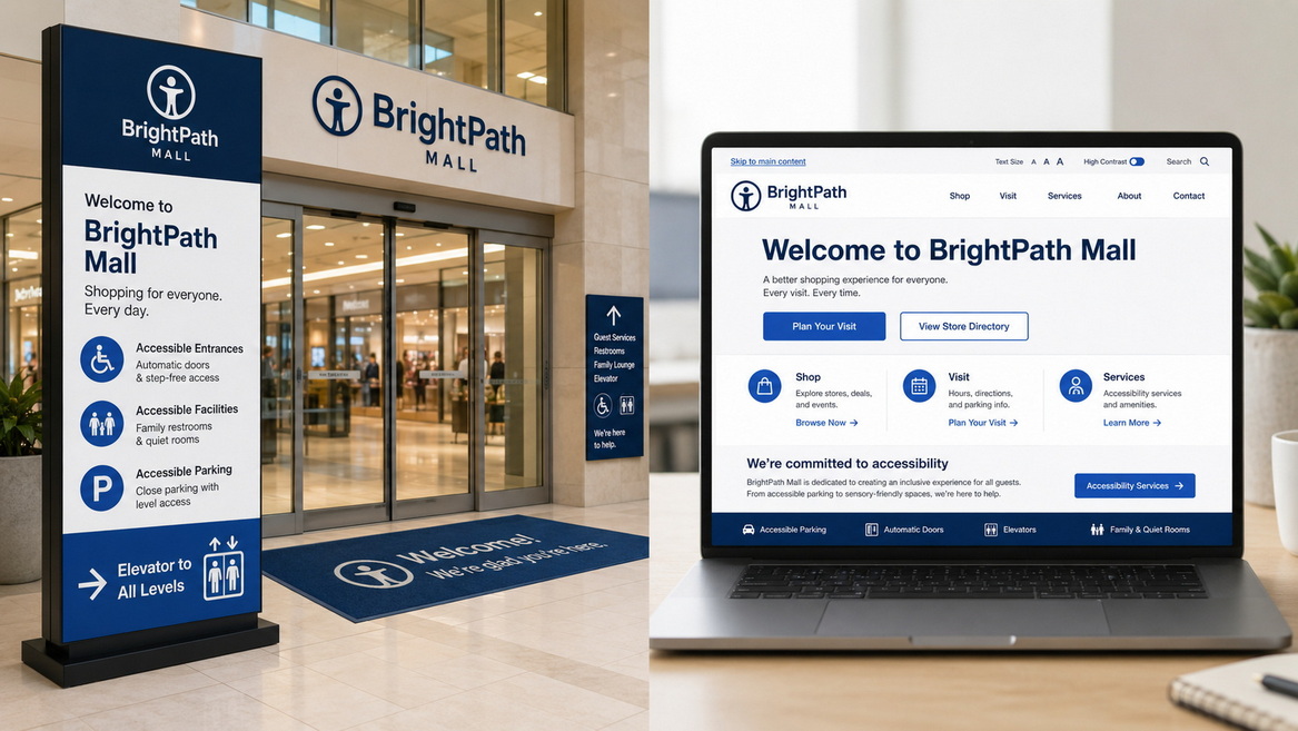 Accessible Signage And Website Experience