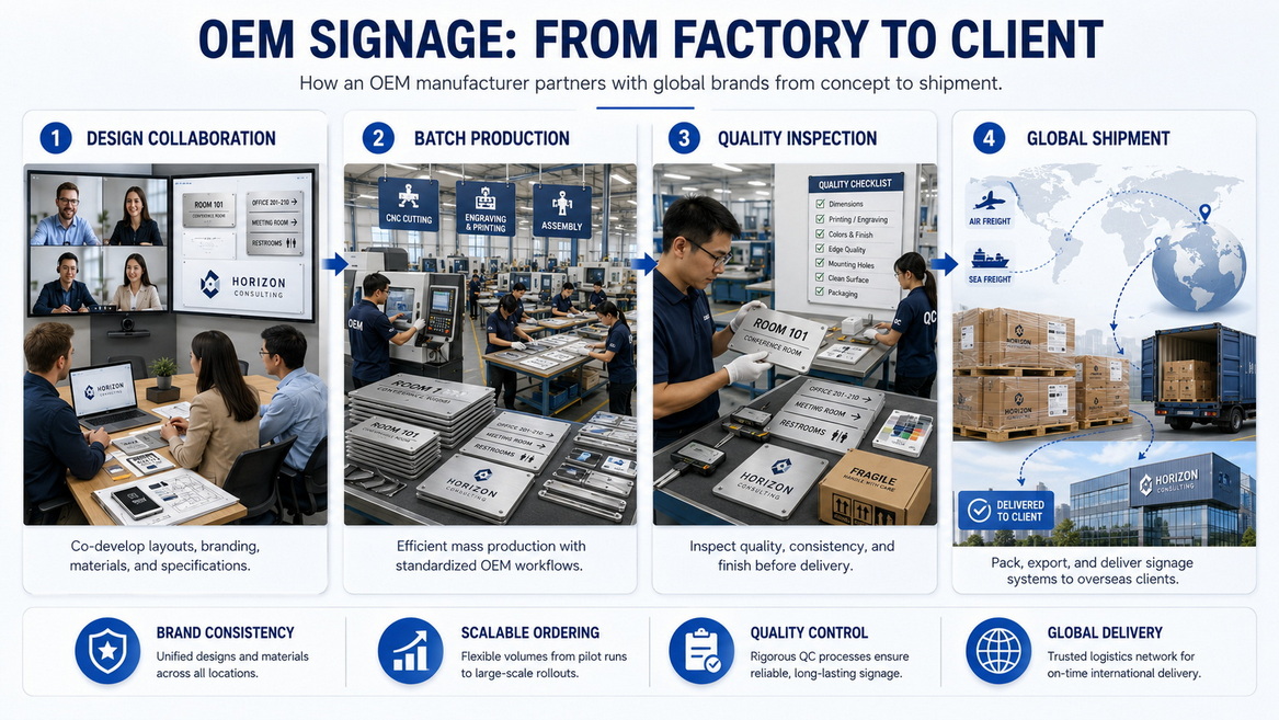 OEM Office Signage Partnership