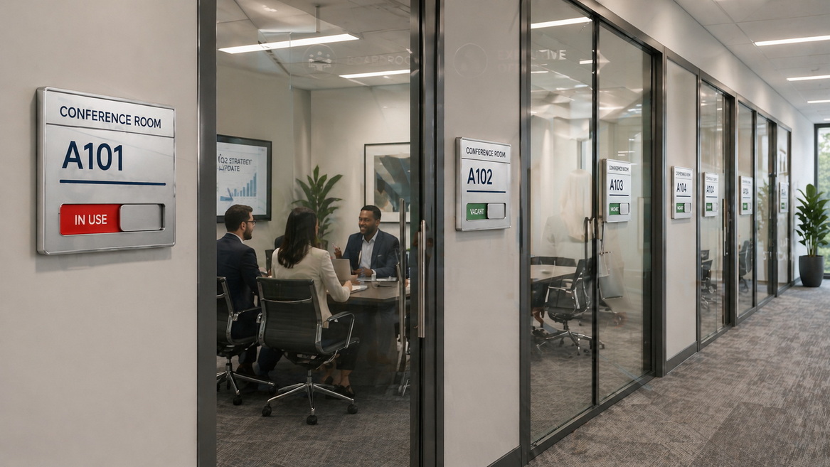 Conference Room Signage System